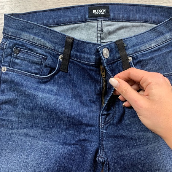 Hudson Jeans Rita Super Skinny Crop Ankle Jeans - Picture 10 of 16
